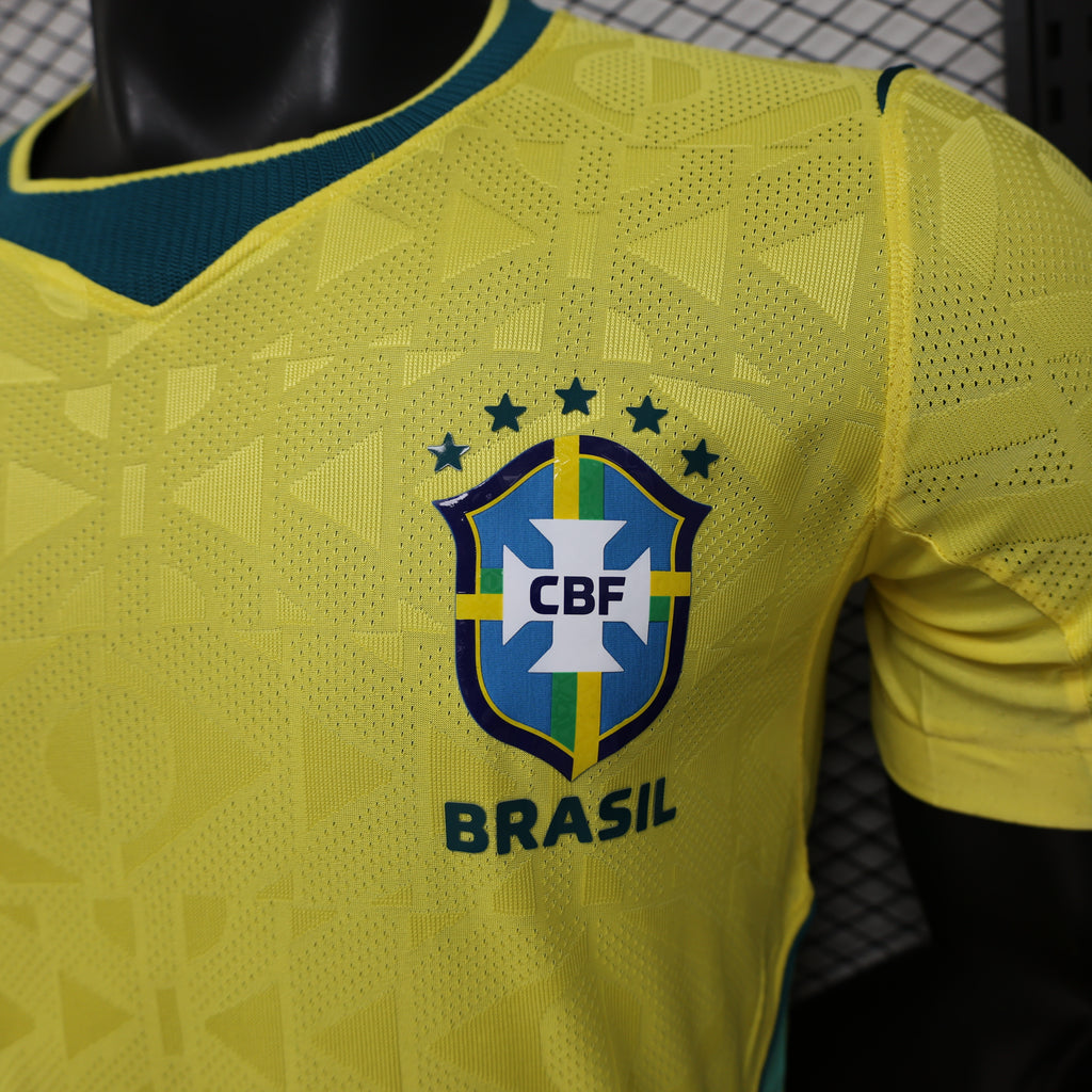 Camiseta de local de Brasil VERSION JUGADOR Copa Mundial 2026