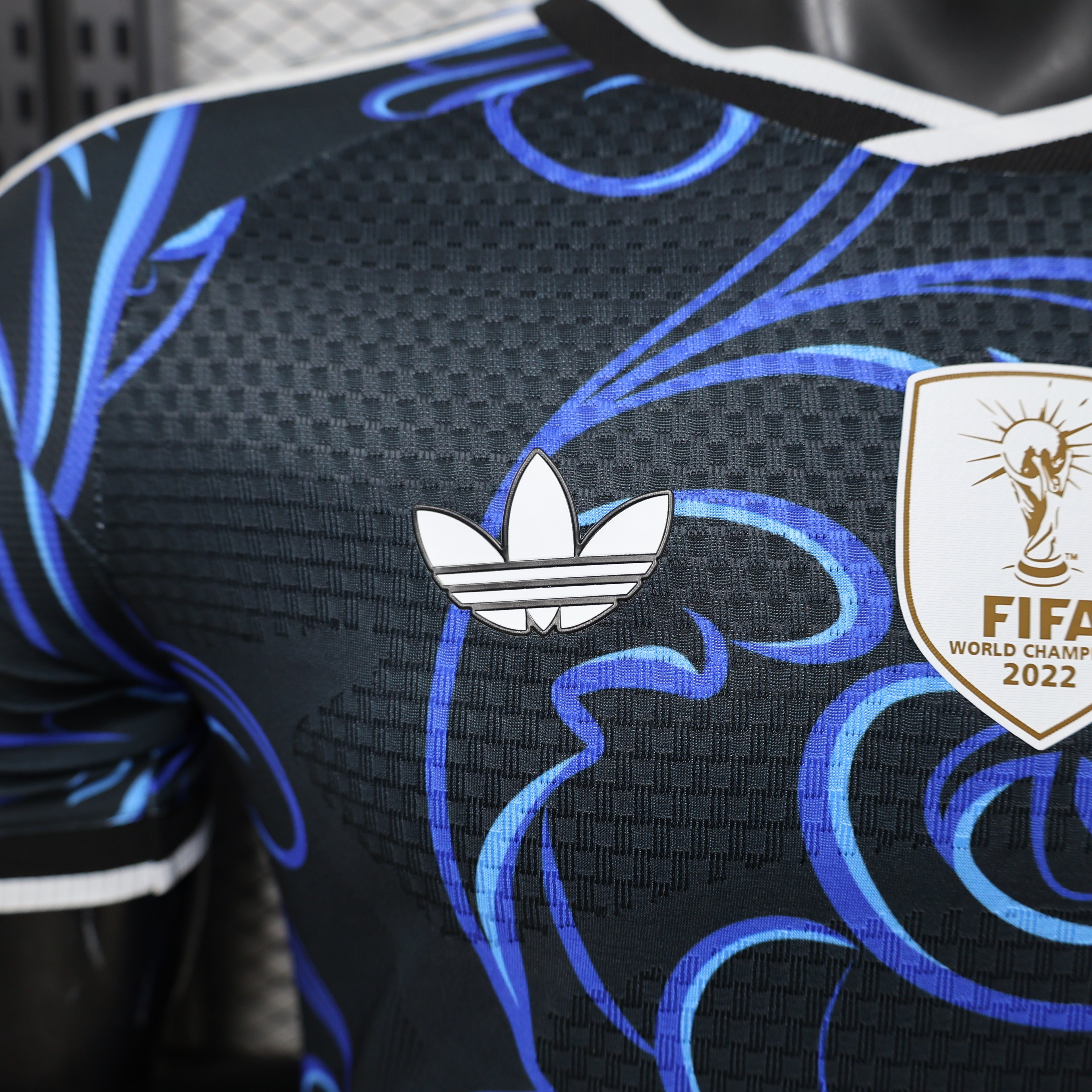 Camiseta de visitante de Argentina VERSION JUGADOR para el Mundial 2026