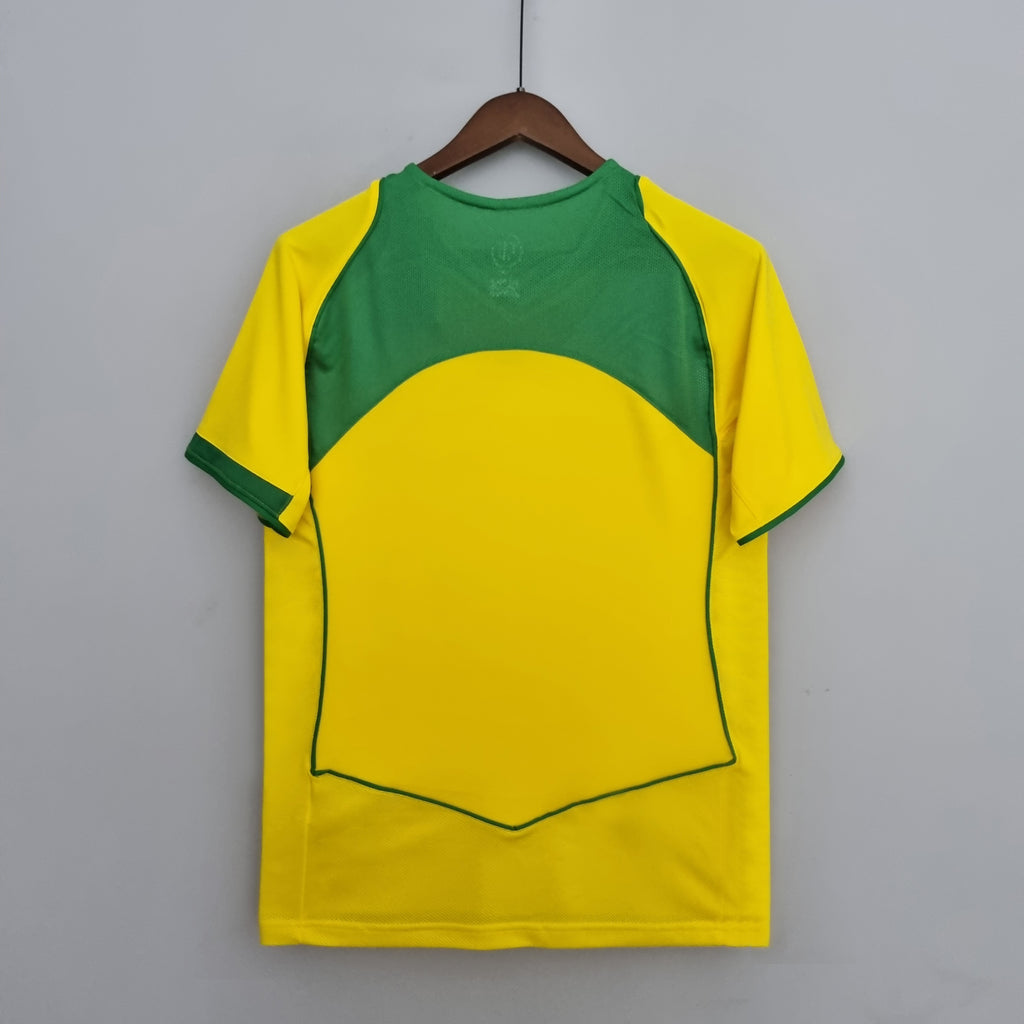 Camiseta retro de local de Brasil 2004