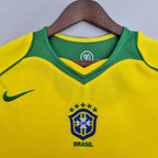 Camiseta retro de local de Brasil 2004