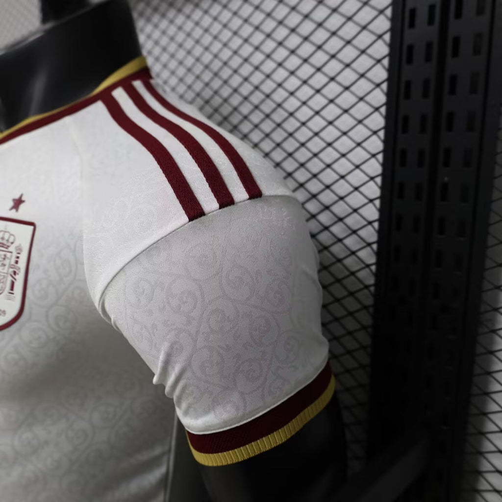 Camiseta de visitante de España VERSION JUGADOR para el Mundial de 2026